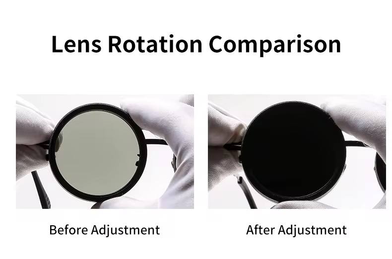 Lunettes de soleil intelligentes à teinte réglable