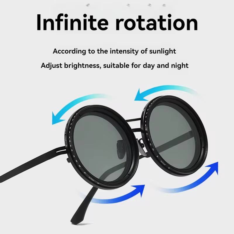 Lunettes de soleil intelligentes à teinte réglable